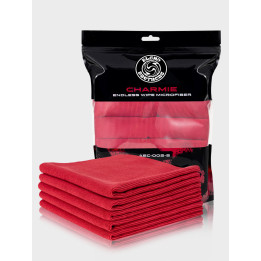 Blend Brothers CHARMIE Red (Magenta) — dekontaminacinės mikropluošto šluostės, 40 × 40 cm, 420 GSM, 5 vnt.