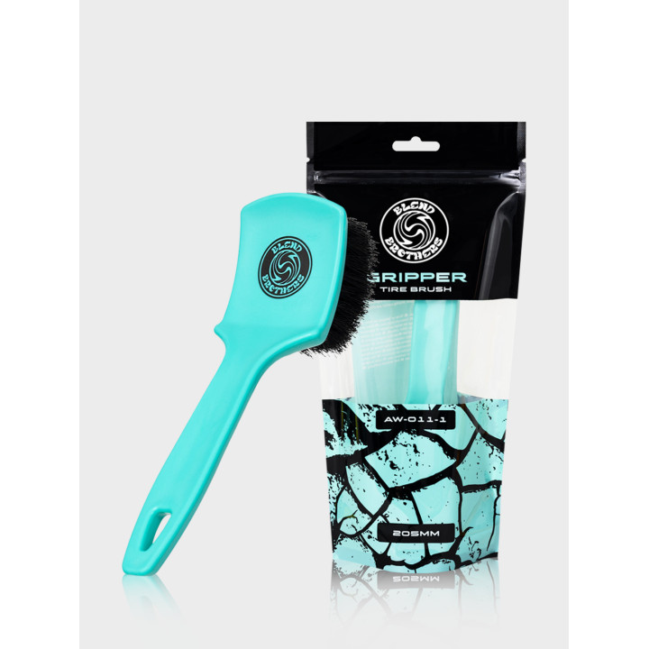 Blend Brothers GRIPPER — ergonominis padangų ir arkų šepetys, 1 vnt.