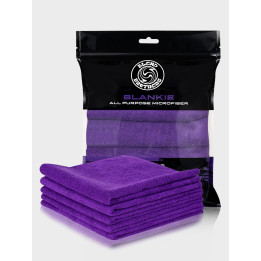 Blend Brothers BLANKIE Purple — микрофибры для лака и покрытий, 40 × 40 см, 300 GSM, 5 шт.