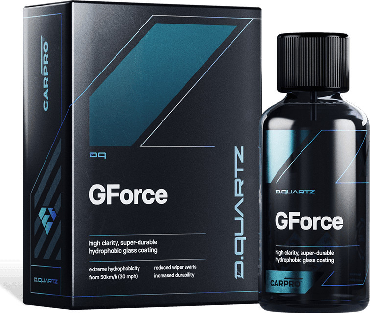 CARPRO DQUARTZ GForce hidrofobs pārklājums stiklam