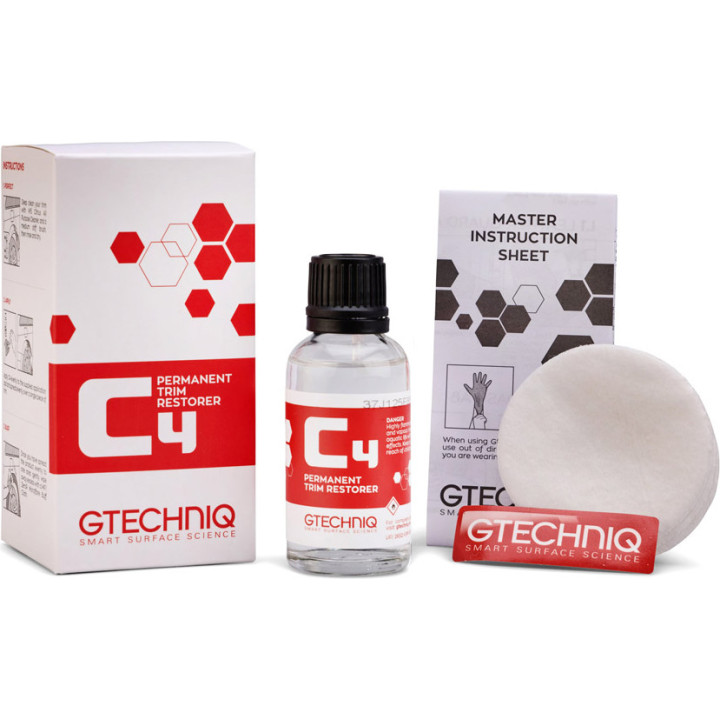 Gtechniq C4 Permanent Trim Restorer — восстановитель внешнего пластика