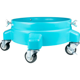 Тележка Carbon Collective Bucket Dolly Signature Teal — для детейлинг-ведра