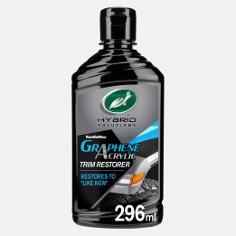 Turtle Wax Hybrid Solutions Graphene Acrylic Trim Restorer — välisliistude taastaja, 296 ml