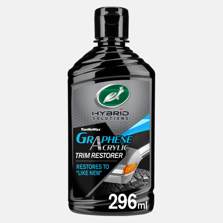 Turtle Wax Hybrid Solutions Graphene Acrylic Trim Restorer — välisliistude taastaja, 296 ml