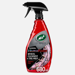 Turtle Wax Hybrid Solutions Hyper Foam Wheel Cleaner & Tyre Prep — riteņu un riepu tīrītājs, 680 ml