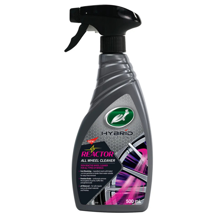 Turtle Wax Hybrid Solutions Reactor All Wheel Cleaner — veljepuhastusvahend, 500 ml