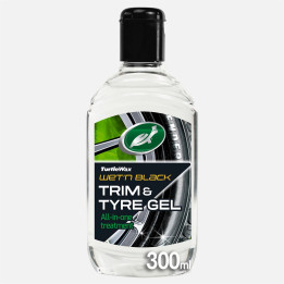 Turtle Wax Wet’n Black Trim & Tyre Gel — trim and tyre gel, 300 ml