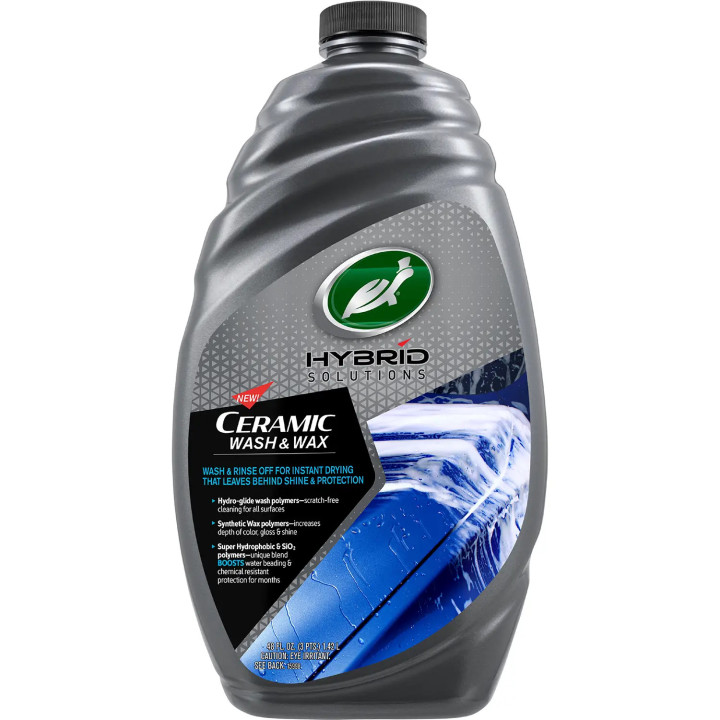 Turtle Wax Hybrid Solutions Ceramic Wash & Wax — автошампунь, 1.42 L