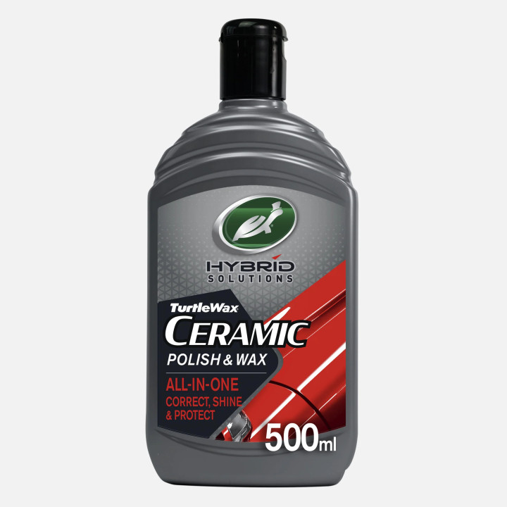 Turtle Wax Hybrid Solutions Ceramic Polish & Wax — keraamiline poleerimisvaha, 500 ml