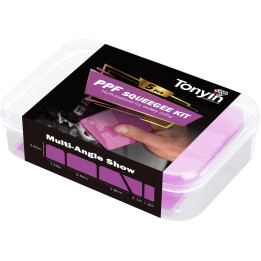 Tonyin PPF Squeegee Kit — rakelių rinkinys apsauginei plėvelei klijuoti, 5 vnt.