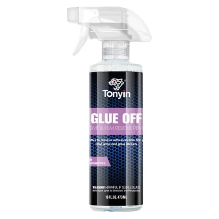 Tonyin Glue Off — удалитель клея и остатков плёнки, 473 мл