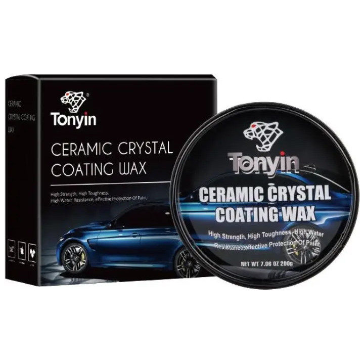 Tonyin Ceramic Crystal Coating Wax — kaitsevahapasta autovärvile, 200 g