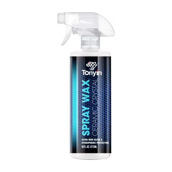 Tonyin Ceramic Spray Wax — pihustatav autovaha, 473 ml