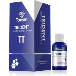 Tonyin Trident Ceramic Marine Coating — marine paint and gelcoat, 50 ml