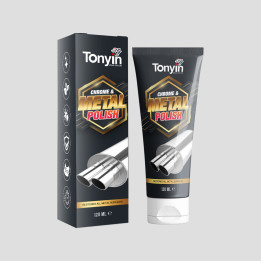 Tonyin Chrome & Metal Polish — kroomi ja metalli poleerimisvahend, 120 ml