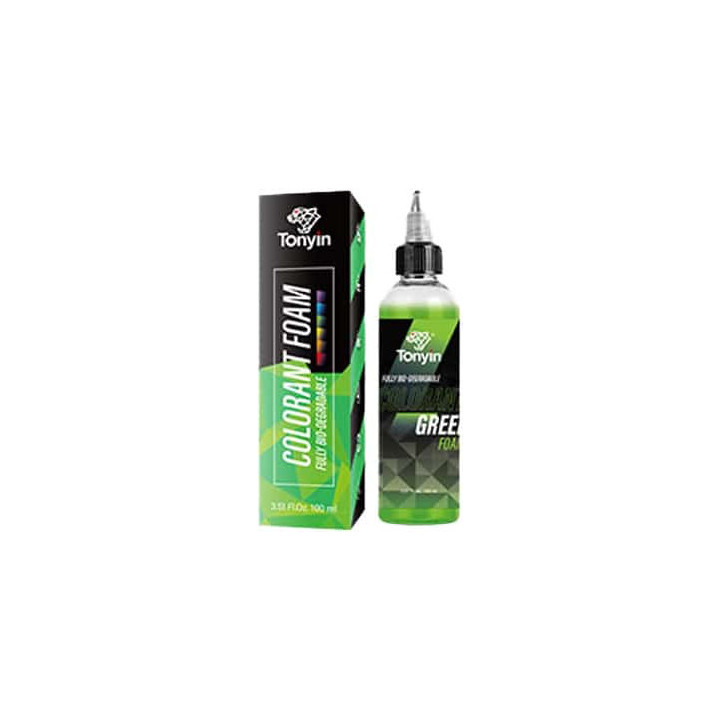 Tonyin Colorant Foam Green — зелёный краситель для пены, 100 мл