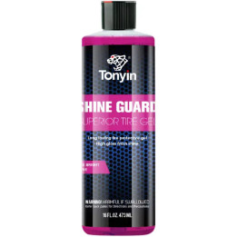 Tonyin Shine Guard Superior Tire Gel — water-based tyre gel, 473 ml