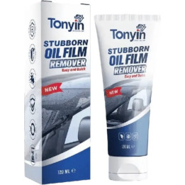 Tonyin Stubborn Oil Film Remover — паста для удаления масляной плёнки со стекла, 120 мл