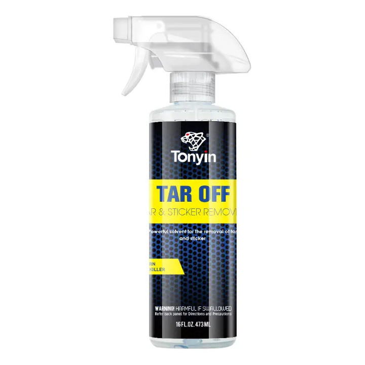 Tonyin Tar Off Tar & Sticker Remover — pigi- ja kleebisejääkide eemaldaja, 473 ml