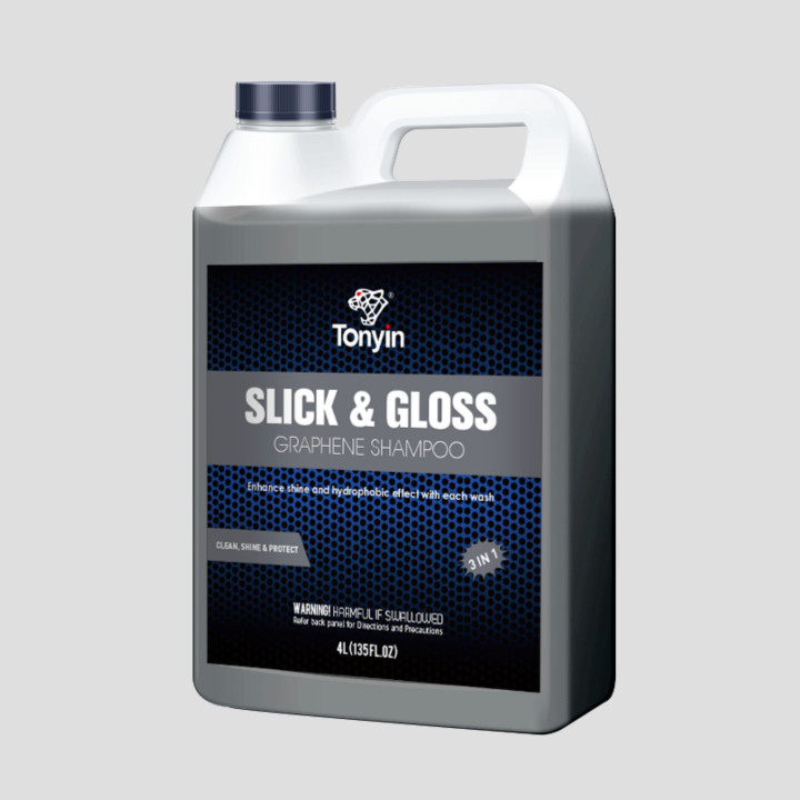 Tonyin Slick & Gloss Graphene Shampoo — auto šampūns, 4 l