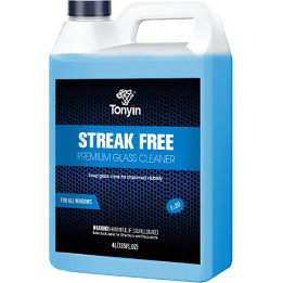 Tonyin Streak Free Premium Glass Cleaner — klaasipuhastusvahend, 4 L