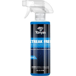 Tonyin Streak Free Premium Glass Cleaner — automotive glass cleaner, 473 ml