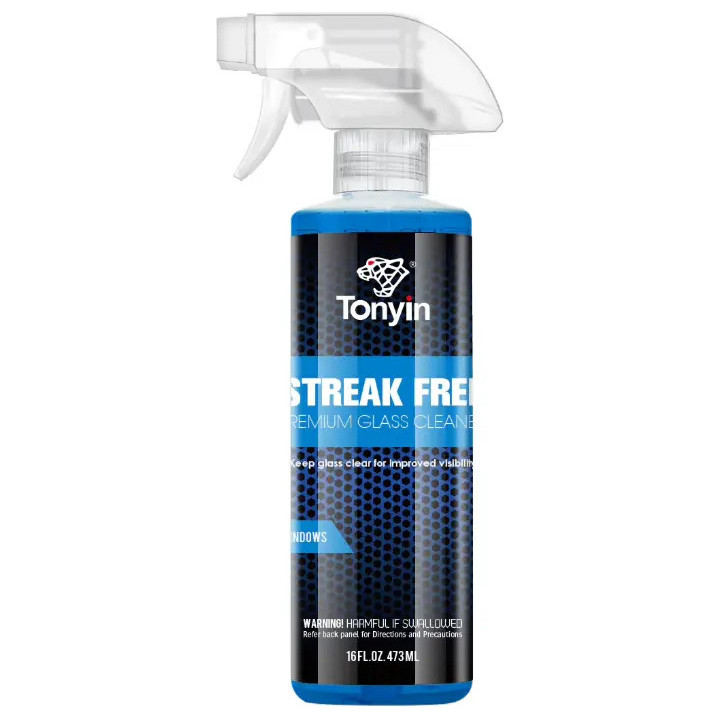 Tonyin Streak Free Premium Glass Cleaner — очиститель автомобильных стёкол, 473 мл