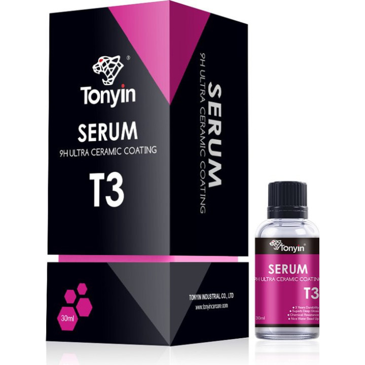 Tonyin Serum 9H Ultra Ceramic Coating — paint coating, 30 ml