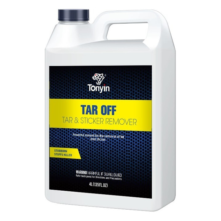 Tonyin Tar Off Tar & Sticker Remover — dervos ir lipdukų likučių valiklis, 4 l