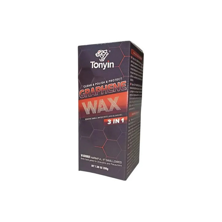 Tonyin Graphene Wax 3 in 1 — graphene paste wax for paint, 200 g