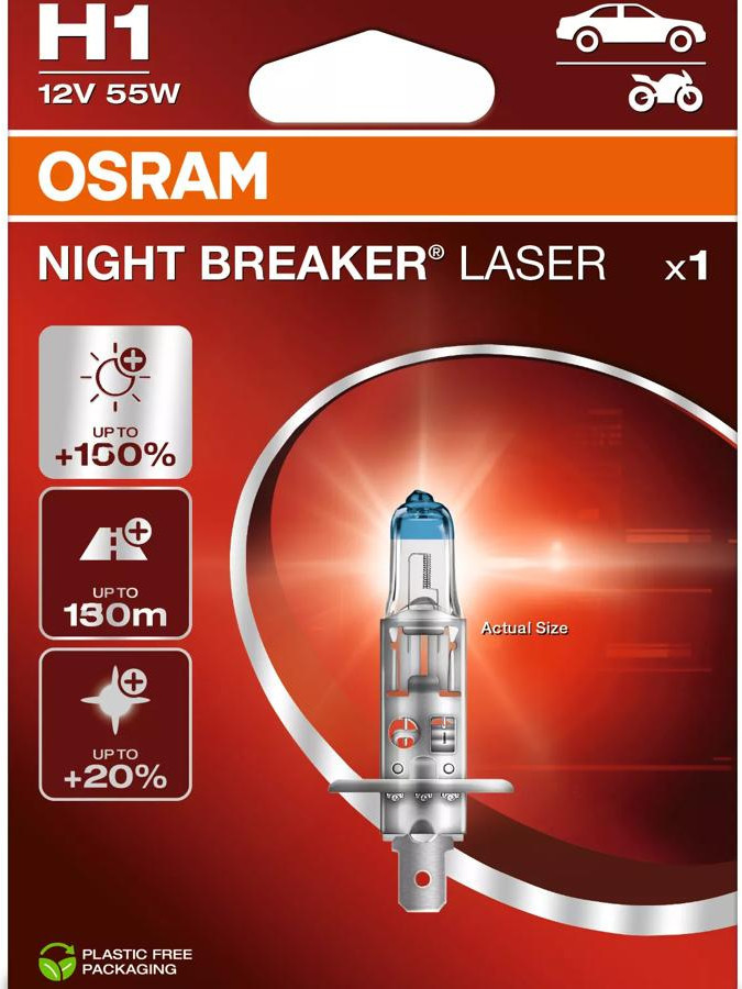 OSRAM NIGHT BREAKER LASER H1 —