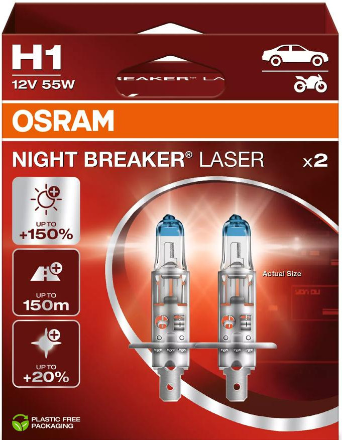 OSRAM NIGHT BREAKER LASER H1 —