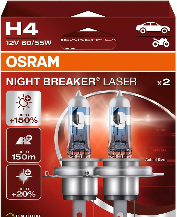 OSRAM NIGHT BREAKER LASER H4 —