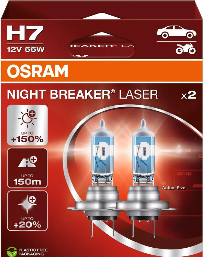 OSRAM NIGHT BREAKER LASER H7 —
