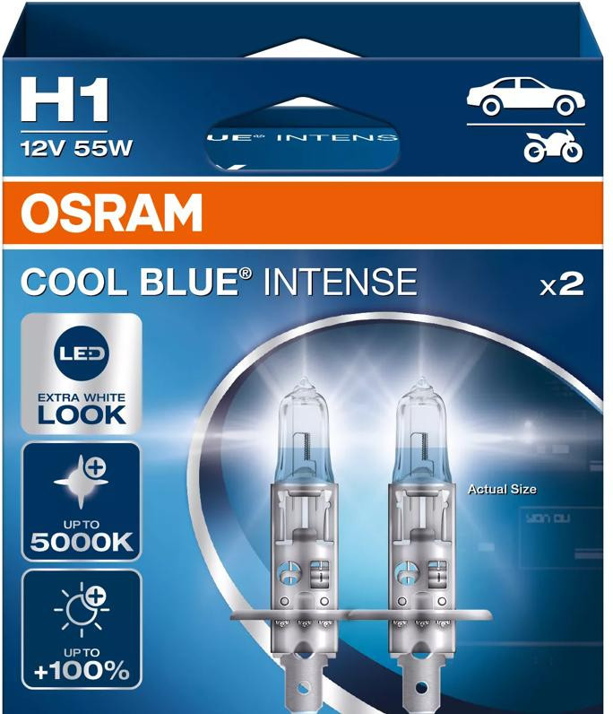 OSRAM COOL BLUE INTENSE H1 —