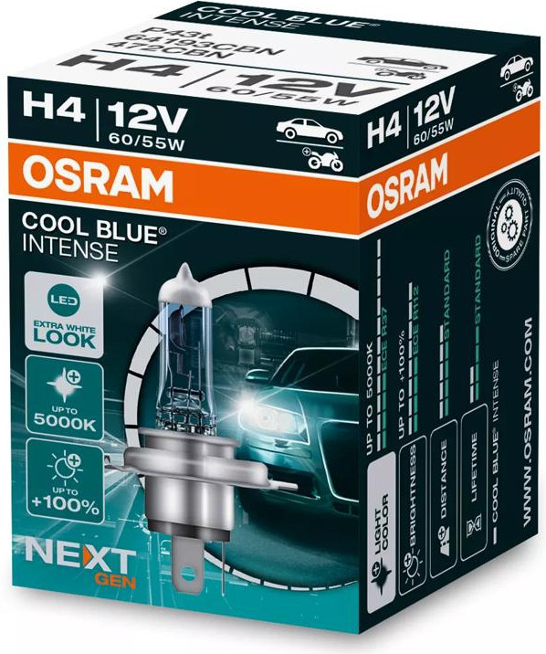 OSRAM COOL BLUE INTENSE H4 —