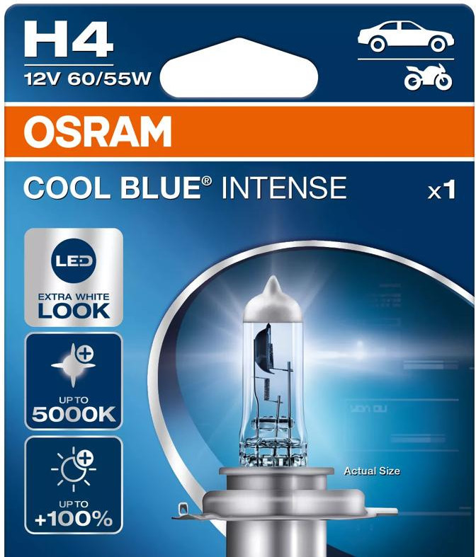 OSRAM COOL BLUE INTENSE H4 —