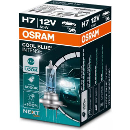 OSRAM COOL BLUE INTENSE H7 — галогенная лампа головного света, 1 шт.