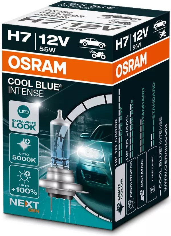 OSRAM COOL BLUE INTENSE H7 —