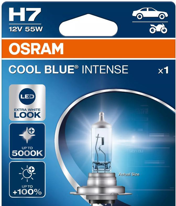 OSRAM COOL BLUE INTENSE H7 —