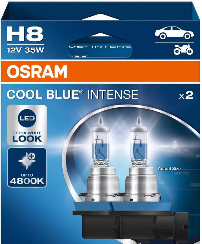 OSRAM COOL BLUE INTENSE H8 —