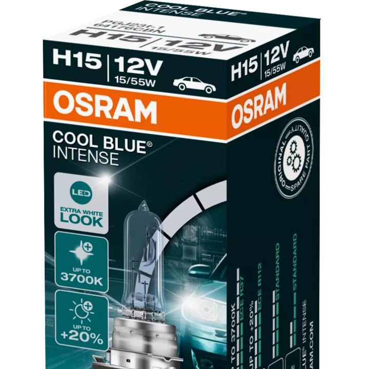 OSRAM COOL BLUE INTENSE H15 — галогенная лампа головного света, 1 шт.