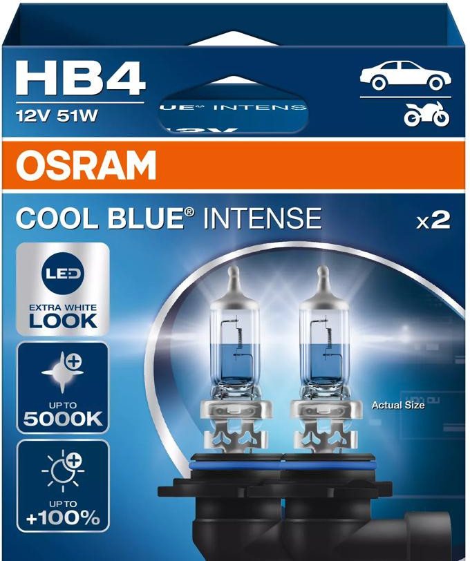 OSRAM COOL BLUE INTENSE HB4 —