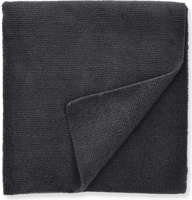 ZviZZer Black Microfiber Cloth, 40 × 40 cm, 10 pcs