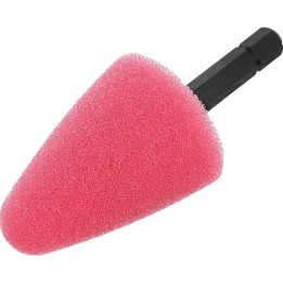 ZviZZer Thermo Cone Polishing Pad — Red, 30 × 40 mm
