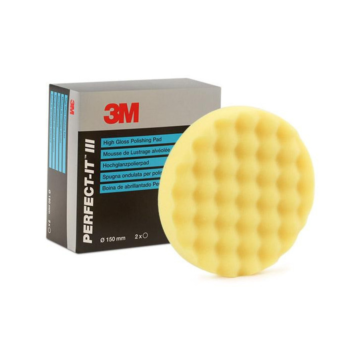3M Perfect-It — жёлтый рельефный полировальный круг 150 мм, 2 шт. (50488) — 3M50488
