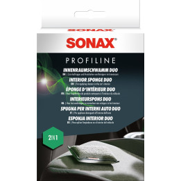 SONAX PROFILINE Interior Sponge DUO salono valymo kempinė, 1 vnt. — SX04193000
