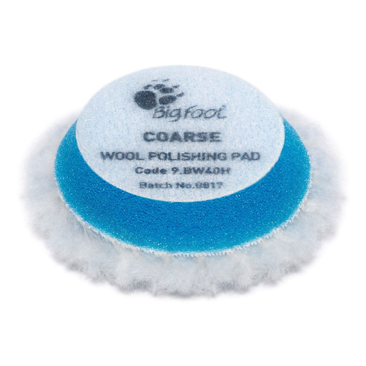 RUPES 9.BW40H/4 D-A COARSE wool pads, 4 pcs — 9.BW40H