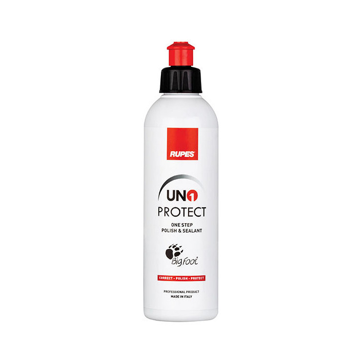 RUPES UNO PROTECT üheastmeline poleerimis- ja kaitsepasta, 250 ml — SKU 9.PROTECT250
