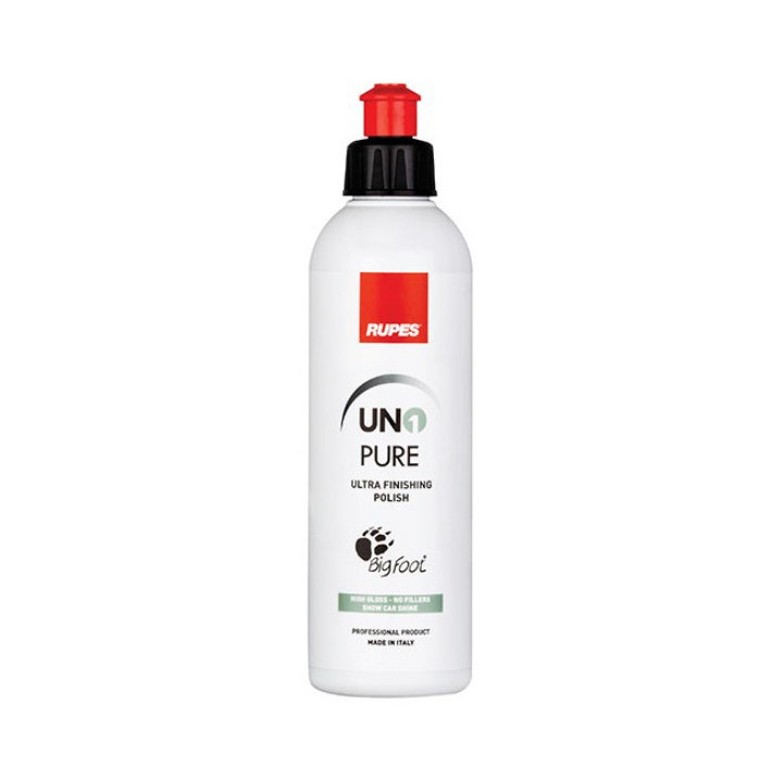 RUPES UNO PURE īpaši smalkā apdares pulēšanas pasta, 250 ml — SKU 9.PURE250
